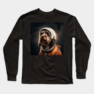 Astro Dog - Wirehaired Pointing Griffon Long Sleeve T-Shirt